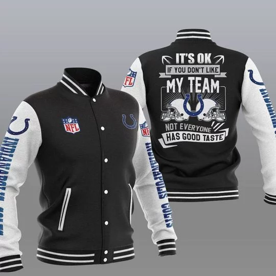 Indianapolis Colts Baseball Jacket JZ37