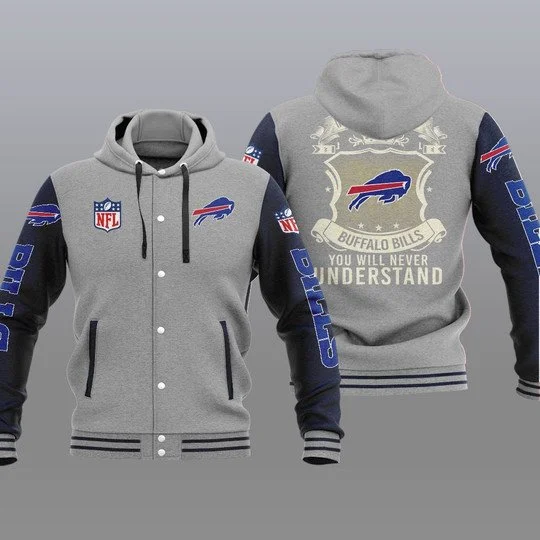 Buffalo Bills Baseball Jacket UV52 - Image 2