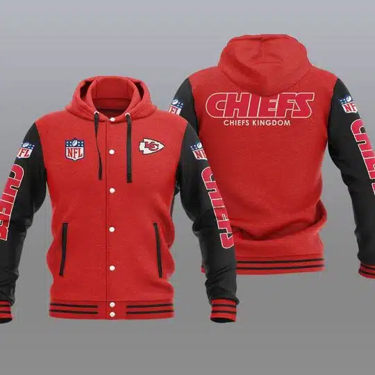 Kansas City Chiefs Baseball Jacket IR47 - Image 2