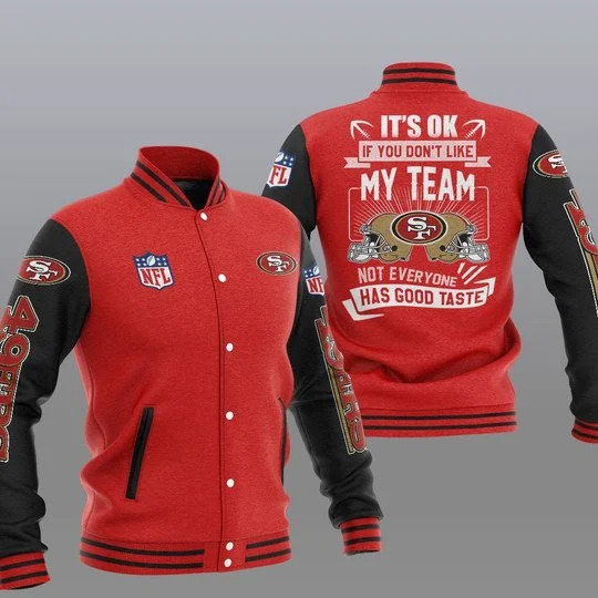 San Francisco 49ers Baseball Jacket PM39