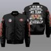 San Francisco 49ers Bomber Jacket Full Size MG78