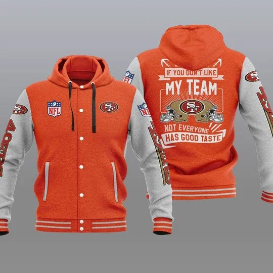 San Francisco 49ers Baseball Jacket OO36 - Image 2
