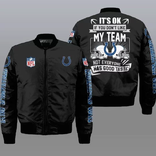 Indianapolis Colts Bomber Jacket Full Size HX83