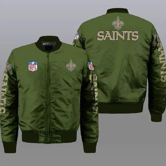 New Orleans Saints Bomber Jacket Full Size RM20