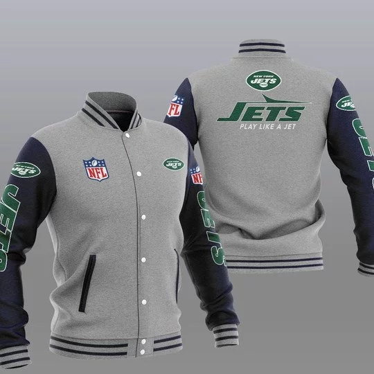 New York Jets Baseball Jacket XU93