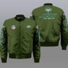 New York Jets Bomber Jacket Full Size JJ68