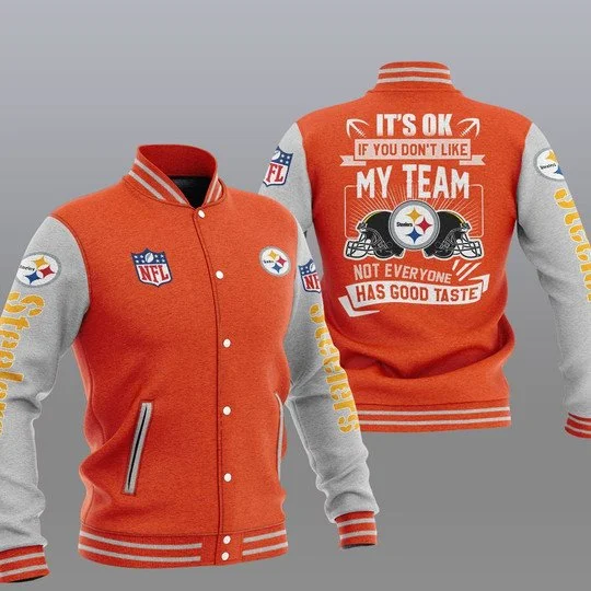 Pittsburgh Steelers Baseball Jacket OC83