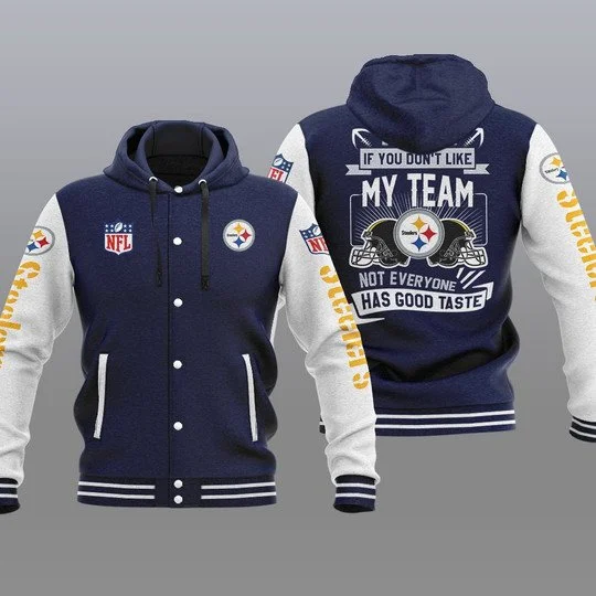 Pittsburgh Steelers Baseball Jacket EI89 - Image 2