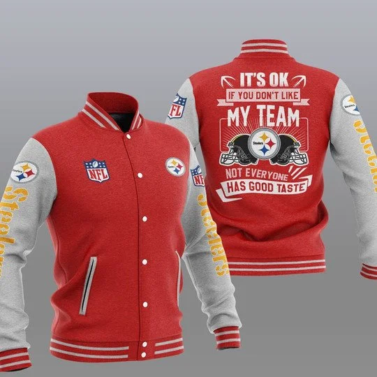 Pittsburgh Steelers Baseball Jacket LB92