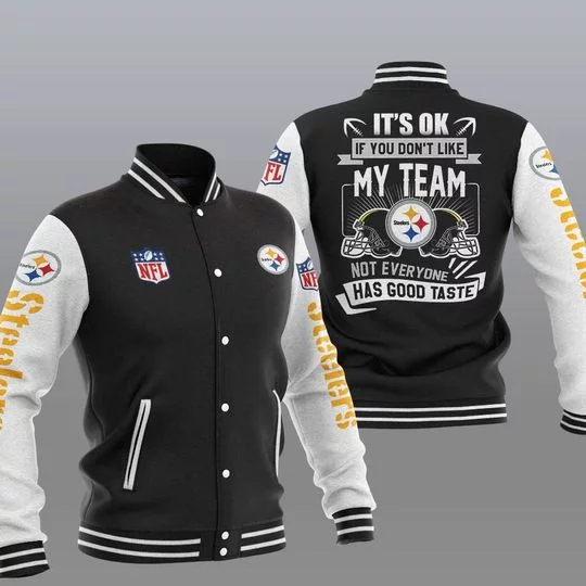 Pittsburgh Steelers Baseball Jacket FO80
