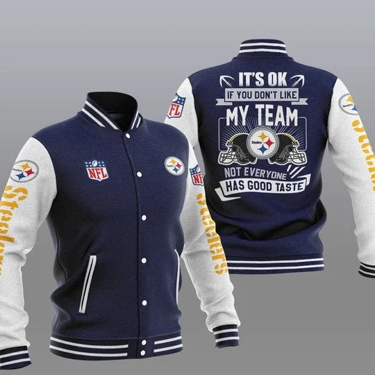 Pittsburgh Steelers Baseball Jacket EI89