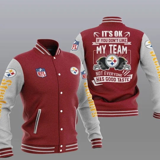 Pittsburgh Steelers Baseball Jacket IO71