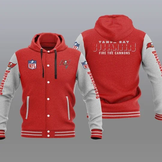 Tampa Bay Buccaneers Baseball Jacket OX15 - Image 2
