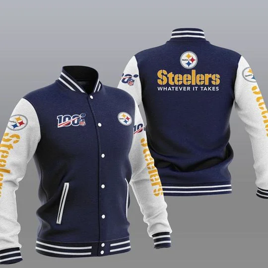 Pittsburgh Steelers Baseball Jacket HX89