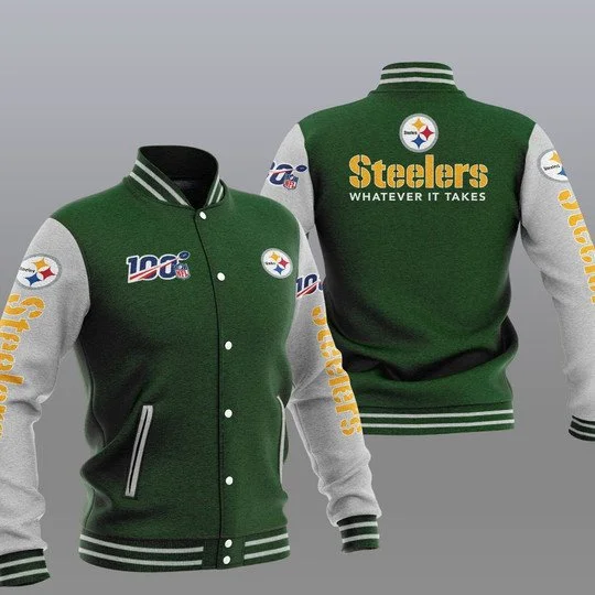 Pittsburgh Steelers Baseball Jacket OF52