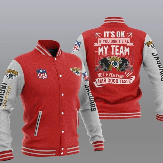 Jacksonville Jaguars Baseball Jacket ZE38