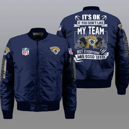 Jacksonville Jaguars Bomber Jacket Full TK28