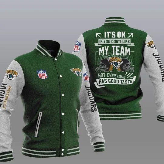 Jacksonville Jaguars Baseball Jacket CJ47