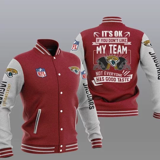Jacksonville Jaguars Baseball Jacket EC29