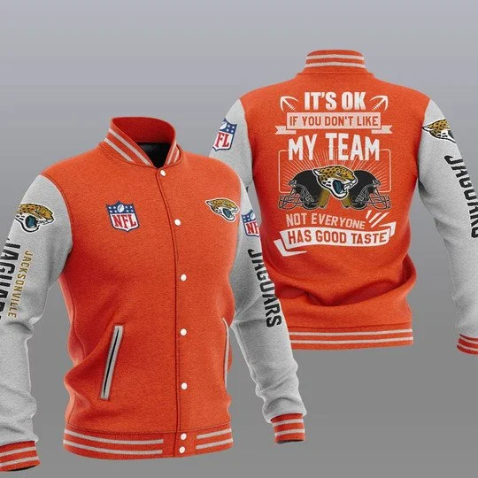 Jacksonville Jaguars Baseball Jacket HD31