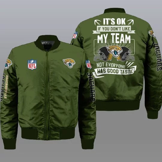 Jacksonville Jaguars Bomber Jacket Full UG38