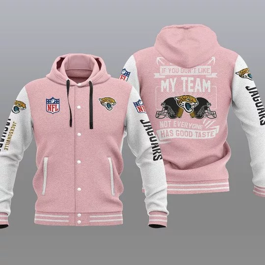 Jacksonville Jaguars Baseball Jacket YP39 - Image 2