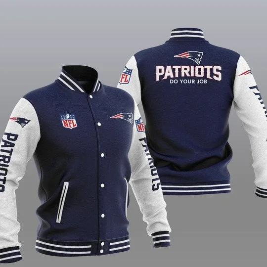 New England Patriots Baseball Jacket KC77