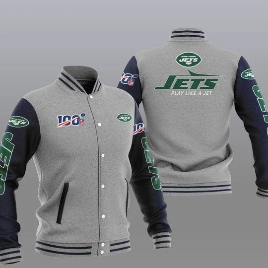 New York Jets Baseball Jacket LP21