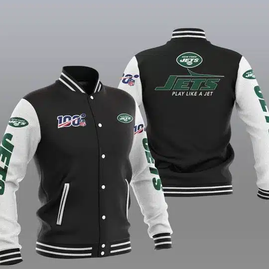 New York Jets Baseball Jacket HC88