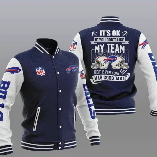 Buffalo Bills Baseball Jacket YT55