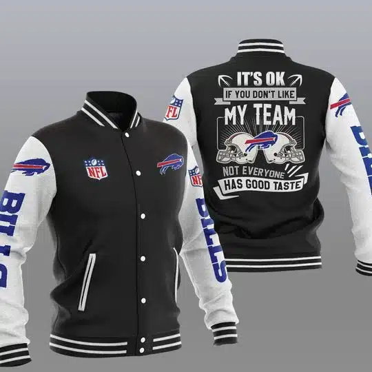Buffalo Bills Baseball Jacket II23