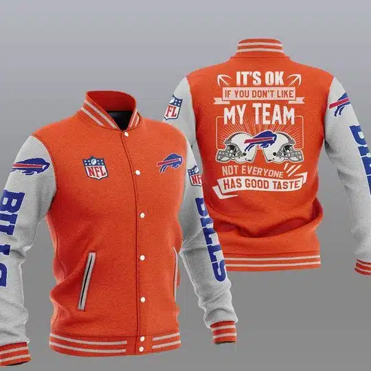 Buffalo Bills Baseball Jacket YV99
