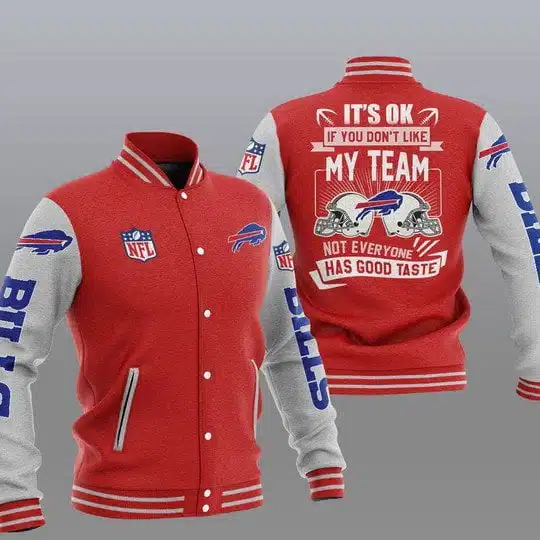 Buffalo Bills Baseball Jacket TP97