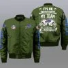Buffalo Bills Bomber Jacket Full Size TC22