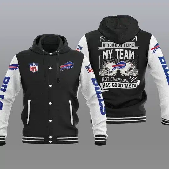 Buffalo Bills Baseball Jacket II23 - Image 2