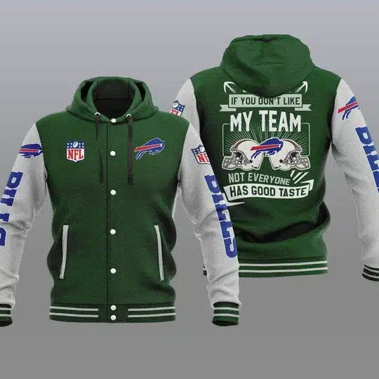 Buffalo Bills Baseball Jacket TO87 - Image 2