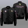 Minnesota Vikings Bomber Jacket Full Size RH56