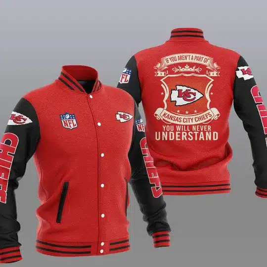 Kansas City Chiefs Baseball Jacket LG30