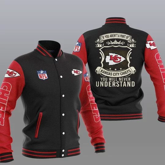 Kansas City Chiefs Baseball Jacket PK28