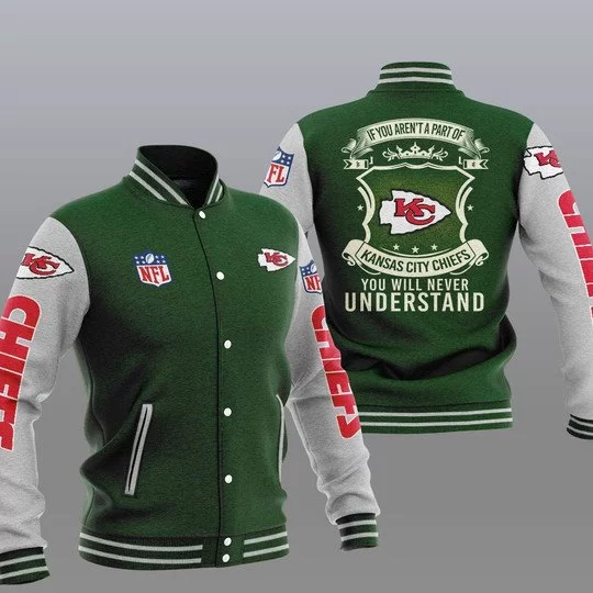 Kansas City Chiefs Baseball Jacket LI82