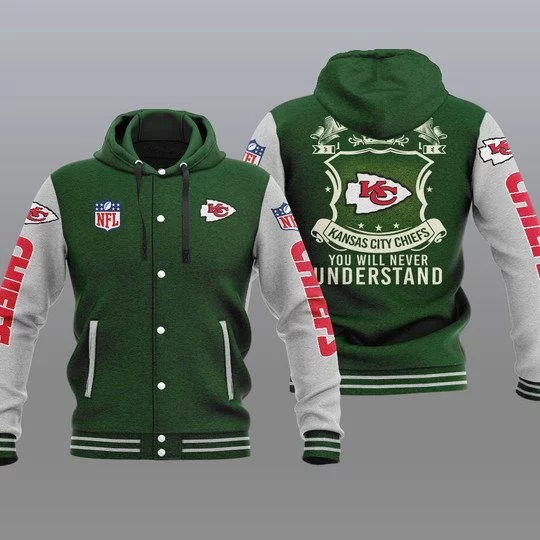Kansas City Chiefs Baseball Jacket LI82 - Image 2