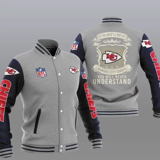 Kansas City Chiefs Baseball Jacket KF49