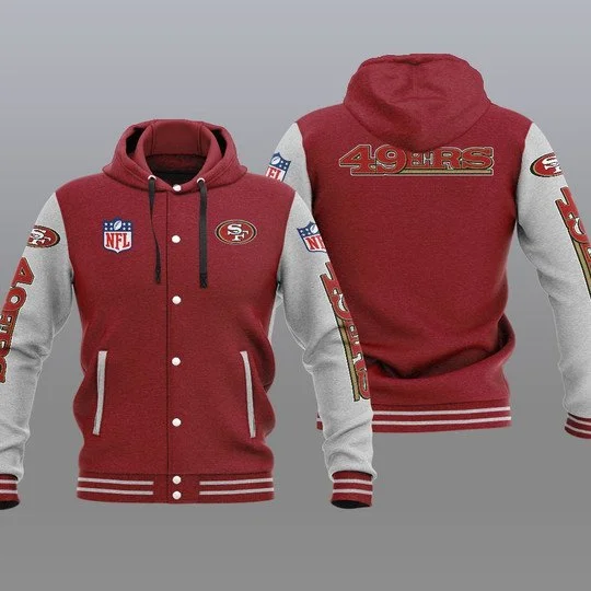 San Francisco 49ers Baseball Jacket IH72 - Image 2