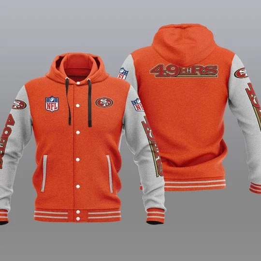 San Francisco 49ers Baseball Jacket OV62 - Image 2