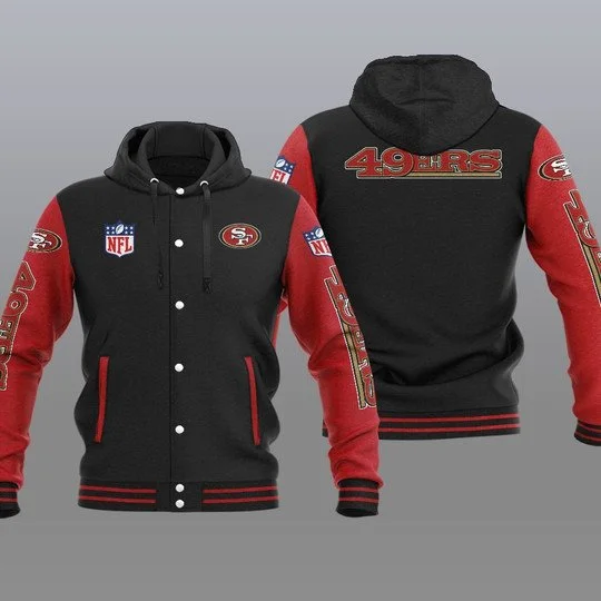 San Francisco 49ers Baseball Jacket JY74 - Image 2