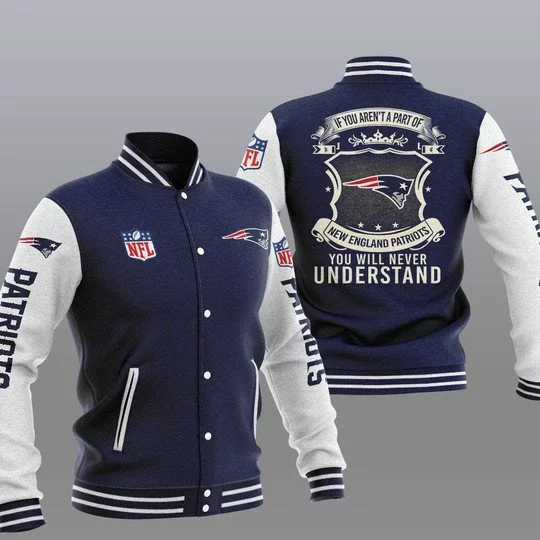 New England Patriots Baseball Jacket PV27