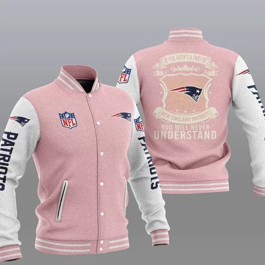 New England Patriots Baseball Jacket YK12