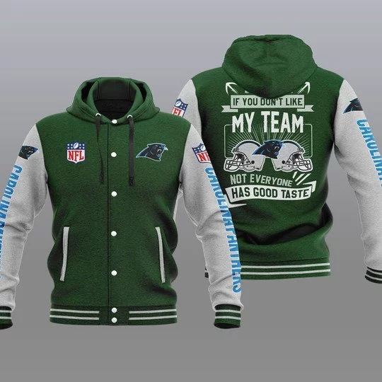 Carolina Panthers Baseball Jacket YV45 - Image 2