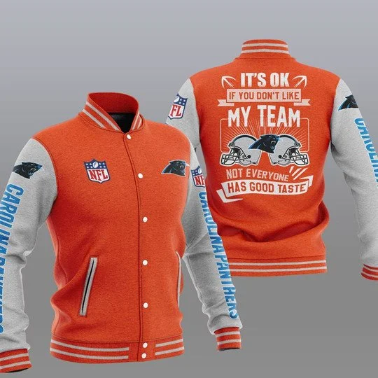 Carolina Panthers Baseball Jacket YB66
