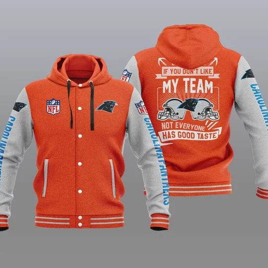 Carolina Panthers Baseball Jacket YB66 - Image 2